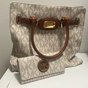 Michael Kors bag with wallet